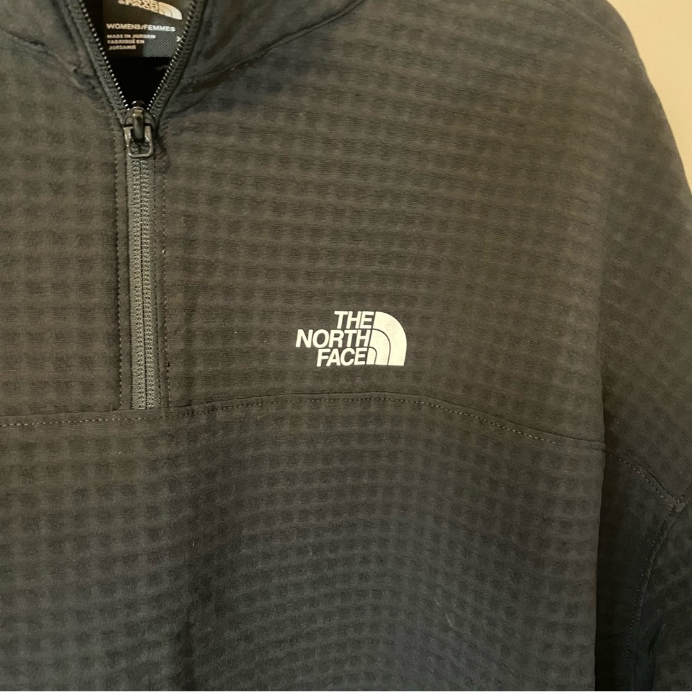 SOLD The North Face Tekware Grid Water Repellent Quarter Zip Pullover XXL NWOT - Picture 4 of 11